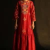 Chandrima Chanderi Embroidered Maxi Dress