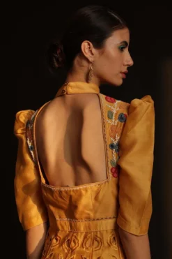 Chandrima Embroidered Maxi Dress -Inca Clothing Shop 319643 3