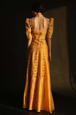Chandrima Embroidered Maxi Dress -Inca Clothing Shop 319643 4