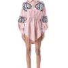 Kanika Goyal Label Iris Hand Embellished Shirt Dress