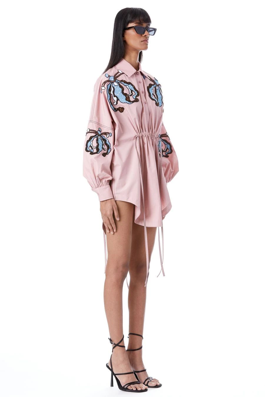 Kanika Goyal Label Iris Hand Embellished Shirt Dress 2 Kanika Goyal Label Iris Hand Embellished Shirt Dress - Image 2