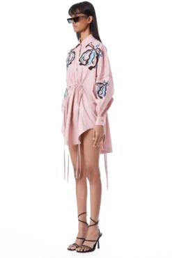 Kanika Goyal Label Iris Hand Embellished Shirt Dress 7 Kanika Goyal Label Iris Hand Embellished Shirt Dress -Inca Clothing Shop 4423kgl5 3