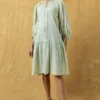 SWGT Mint Green Striped Dress