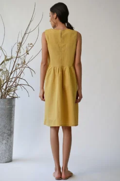 Umbar Modhera Gathered Dress -Inca Clothing Shop 4wh 90 3