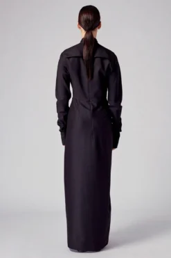 Rajesh Pratap Singh Black Knotted Maxi Dress -Inca Clothing Shop 4wj 57a 6