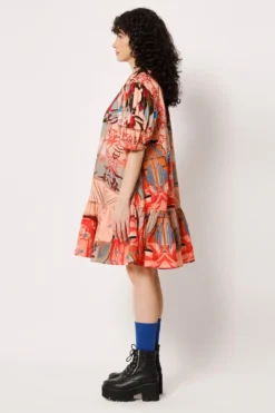 Two Point Two Pink Aiko A-line Dress 9 Two Point Two Pink Aiko A-line Dress -Inca Clothing Shop 5623ce36 3