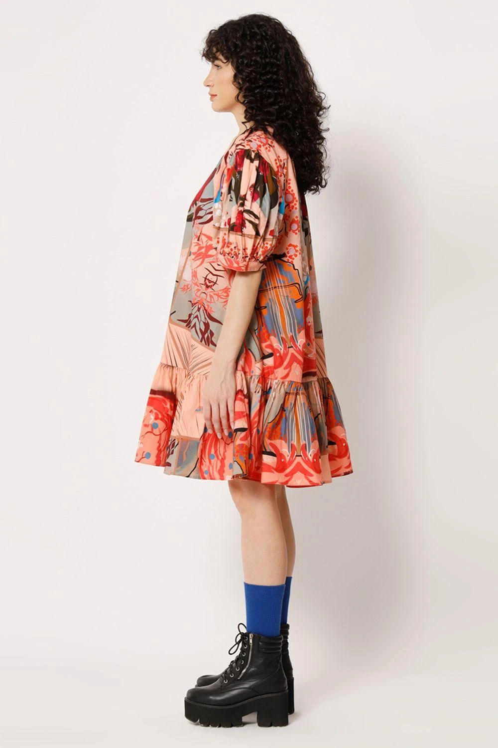 Two Point Two Pink Aiko A-line Dress 3 Two Point Two Pink Aiko A-line Dress - Image 3