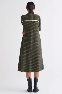 Three Olive Trench Jacket With An A-line Dress 15 Three Olive Trench Jacket With An A-line Dress -Inca Clothing Shop 612thw21 8