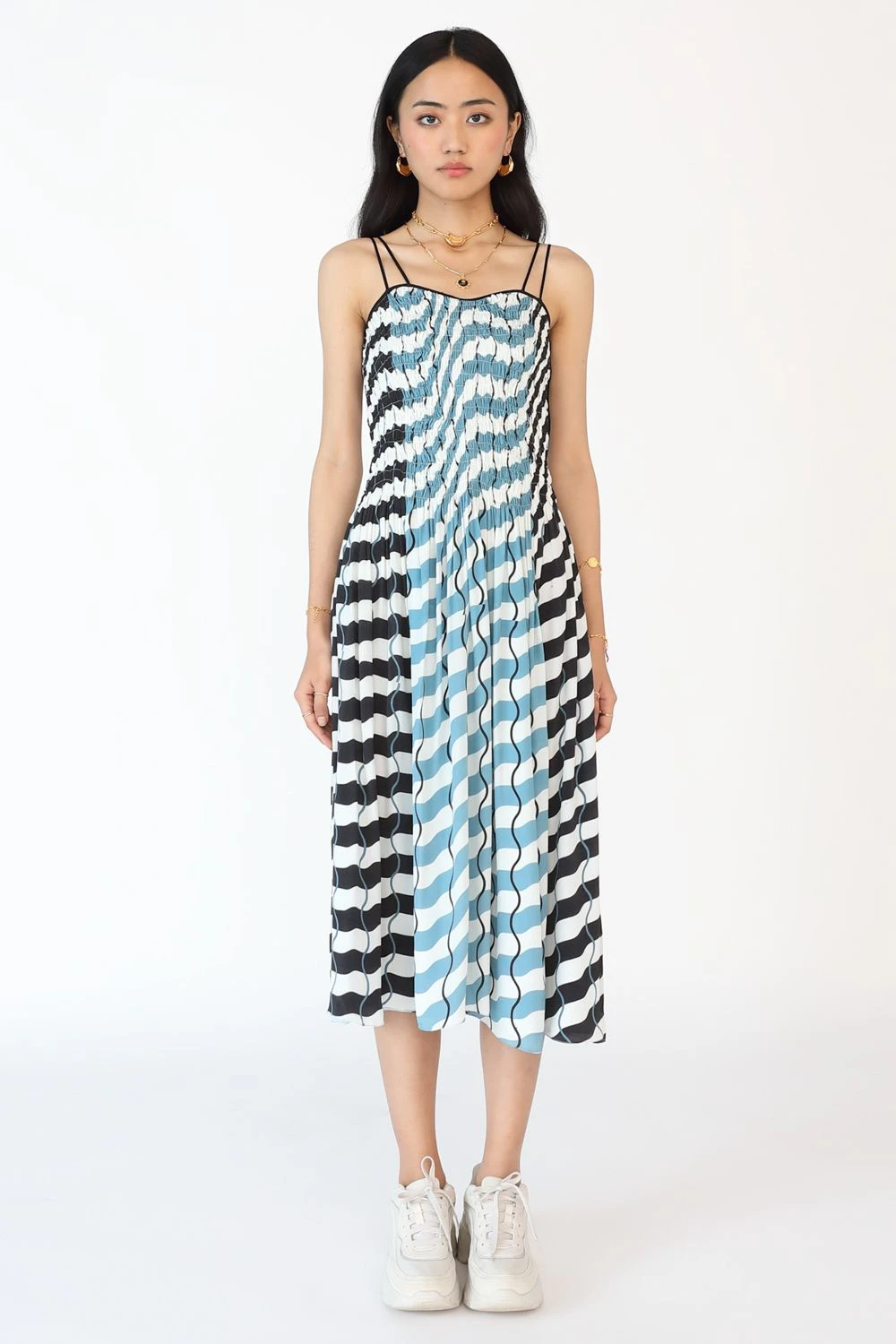 Moonray Tide Printed Dress 1 Moonray Tide Printed Dress
