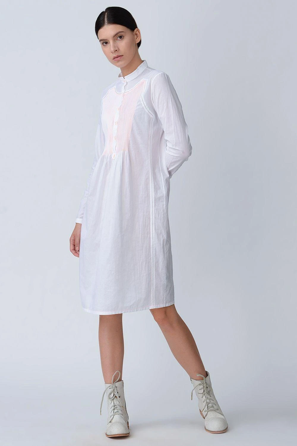 Rajesh Pratap Singh Buili Tunic Dress With Fluorescent Detailing 3 Rajesh Pratap Singh Buili Tunic Dress With Fluorescent Detailing - Image 3