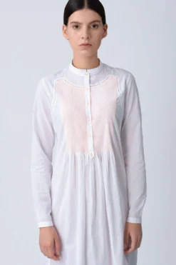 Rajesh Pratap Singh Buili Tunic Dress With Fluorescent Detailing