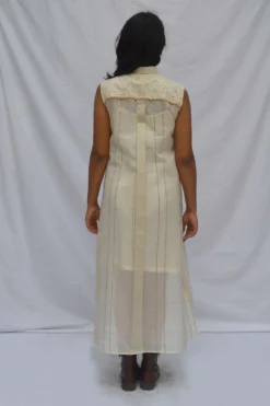 Ahmev Shirt Dress With A Printed Placket 9 Ahmev Shirt Dress With A Printed Placket -Inca Clothing Shop ahm alm 012 5