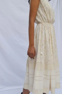 Ahmev Pleated Drawstring Dress 10 Ahmev Pleated Drawstring Dress -Inca Clothing Shop ahm alm 014 5