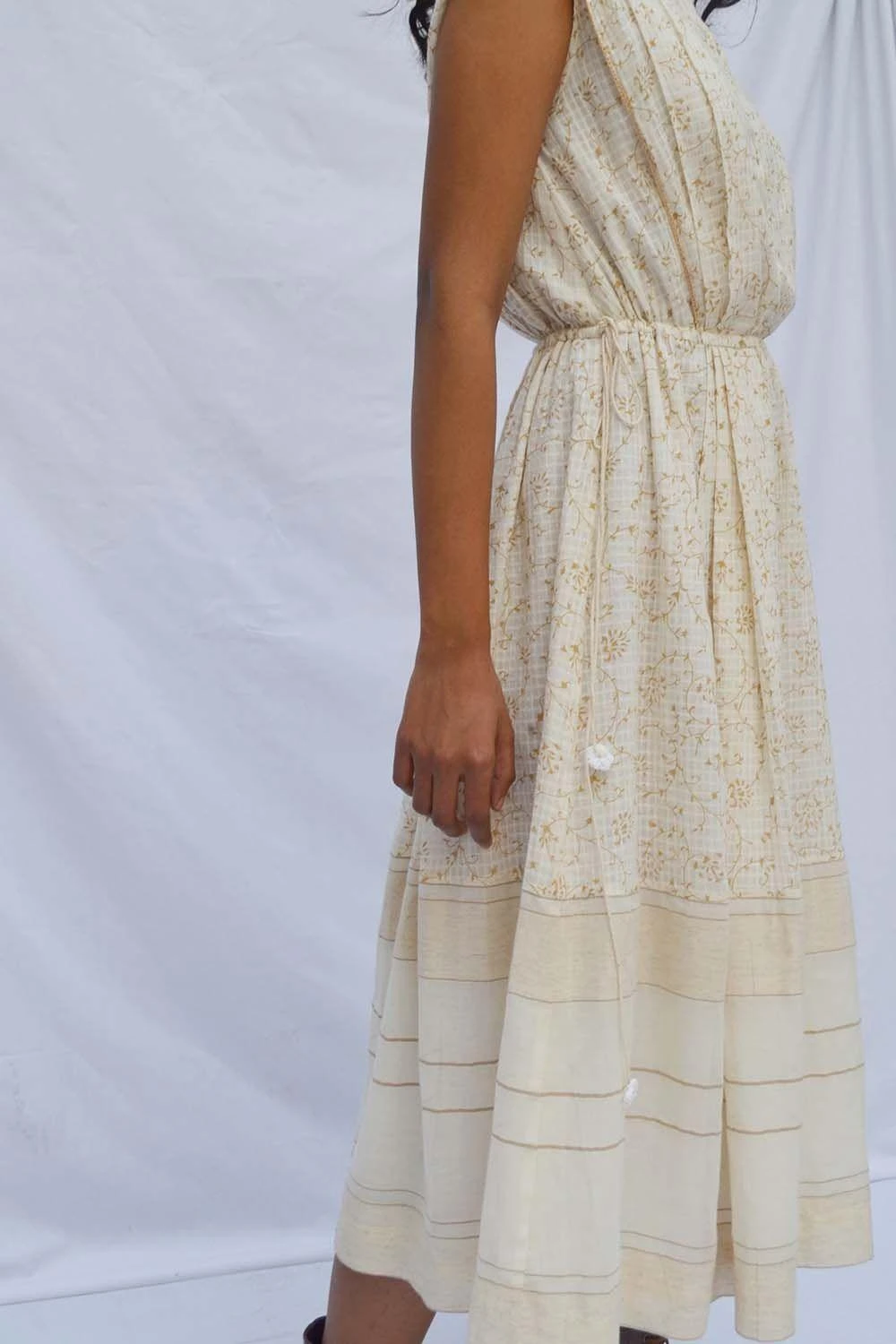 Ahmev Pleated Drawstring Dress 5 Ahmev Pleated Drawstring Dress - Image 5