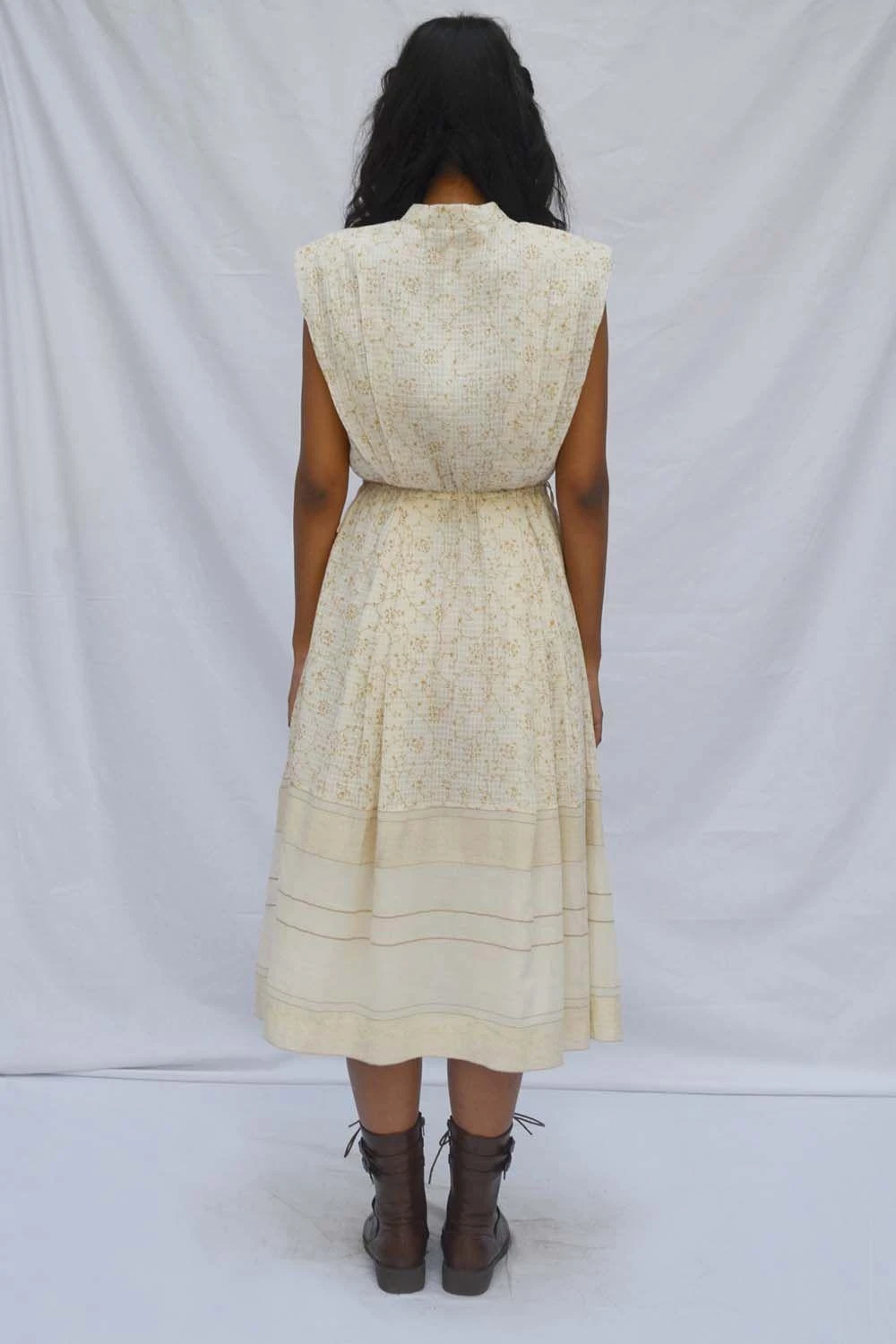 Ahmev Pleated Drawstring Dress 6 Ahmev Pleated Drawstring Dress - Image 6