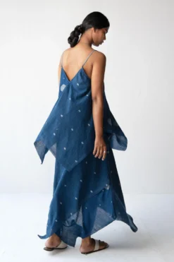 Urvashi Kaur Handwoven Cotton Slip Dress -Inca Clothing Shop apara 61 3