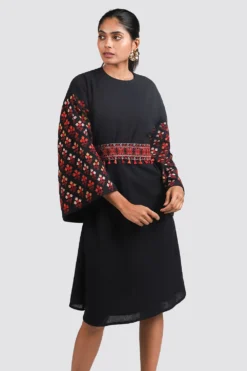 Chandrima Kurta Dress With Belt -Inca Clothing Shop css20k31 3