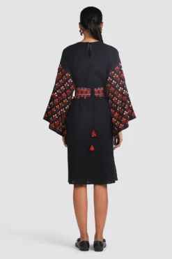 Chandrima Kurta Dress With Belt -Inca Clothing Shop css20k31 4