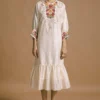 Chandrima Embroidered Kimono Dress