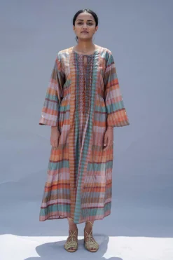 SWGT Mulberry Multi-coloured Dress