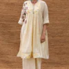 Sunira Designs Kora Jamdani Muslin Dress