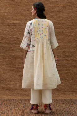 Sunira Designs Kora Jamdani Muslin Dress -Inca Clothing Shop j2202c 6