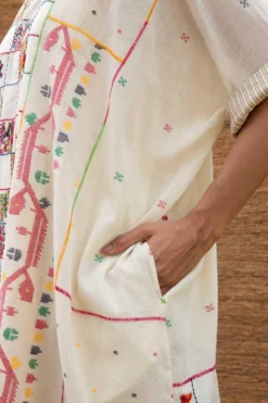 Sunira Designs Kora Kimono Style Dress -Inca Clothing Shop j2209c 4