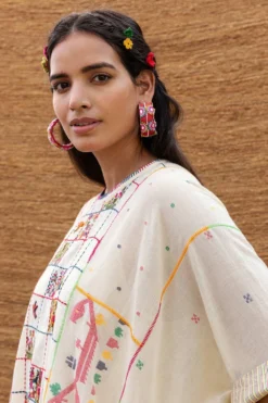 Sunira Designs Kora Kimono Style Dress -Inca Clothing Shop j2209c 6