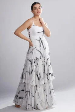 KoAi Shibori Layered Dress -Inca Clothing Shop kofw20085 3