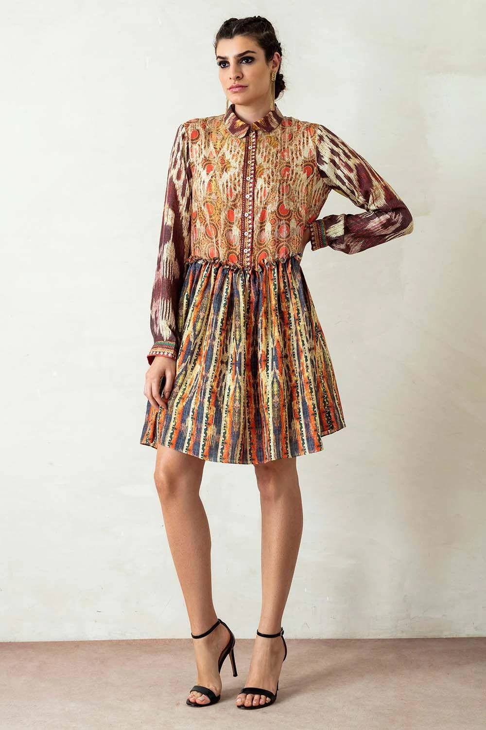 Rajdeep Ranawat Short Frill Dress 1 Rajdeep Ranawat Short Frill Dress