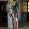 Rajdeep Ranawat Draped Silk Shirt Dress