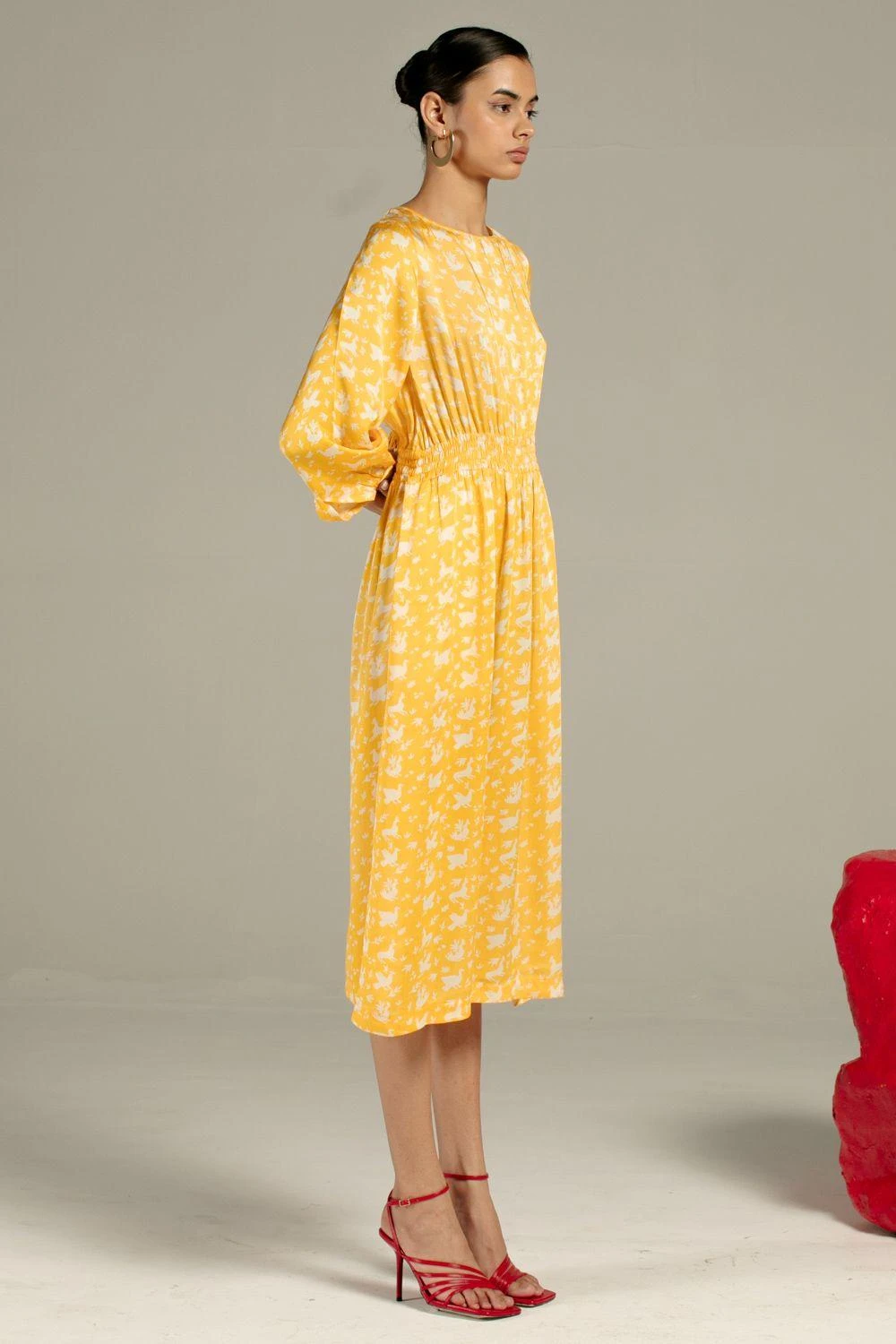 Studio RIGU Chidiya Ruching Dress 2 Studio RIGU Chidiya Ruching Dress - Image 2