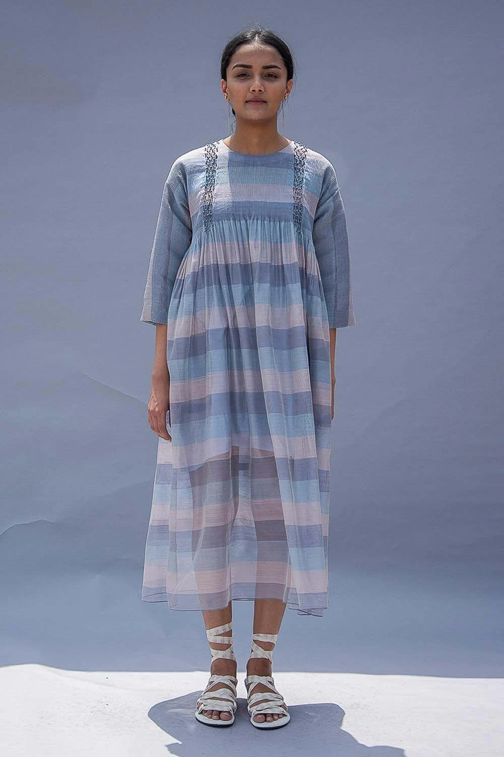 SWGT Striped Cocoon Dress 2 SWGT Striped Cocoon Dress - Image 2