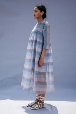 SWGT Striped Cocoon Dress 6 SWGT Striped Cocoon Dress -Inca Clothing Shop tu4 3 1