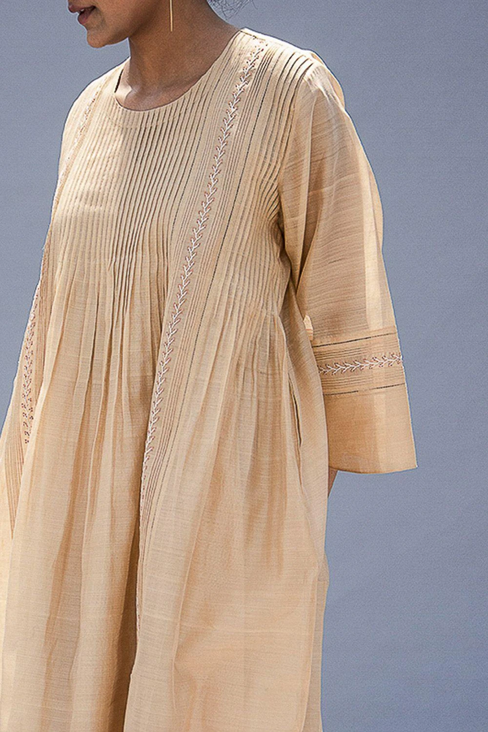 SWGT Camellia Dress With Pintucks Detail 5 SWGT Camellia Dress With Pintucks Detail - Image 5