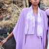 Lilac Oversized Tunic Dress