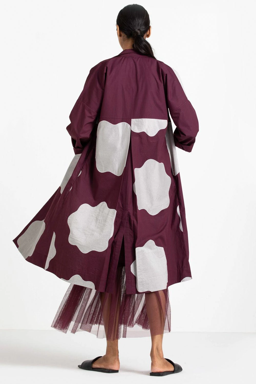 Three Wine Coloured Jacket & Slip Dress Set 5 Three Wine Coloured Jacket & Slip Dress Set - Image 5