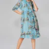 YAVI Chanderi Bloom Dress