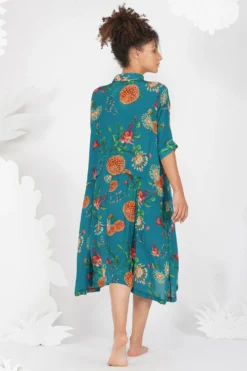 YAVI Cora Crepe Viscose Dress -Inca Clothing Shop yc11d 55 5